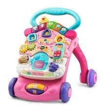 VTech First Steps Baby Walker Push Along Walker Baby Toy with Shapes Sounds