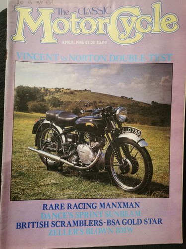 The classic motorcycle april - the,