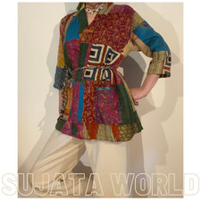 Vintage Sari Silk Kantha