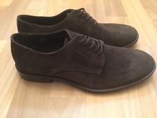 Hammond & Co mens brown suede