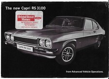 Ford Capri RS 3100 Mk1 1973-74