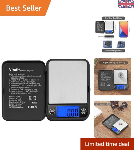 Crafted digital pocket scale - crafted,