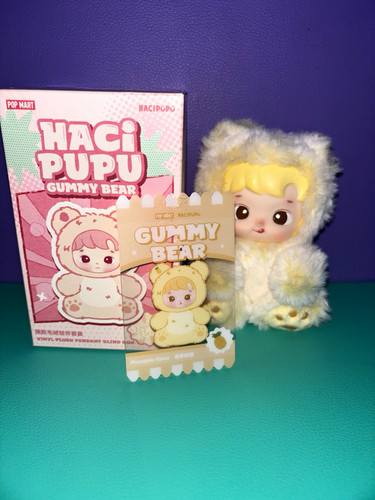 Pop mart hacipupu gummy bear - mart,