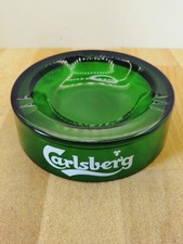 VINTAGE CARLSBERG GLASS ASH