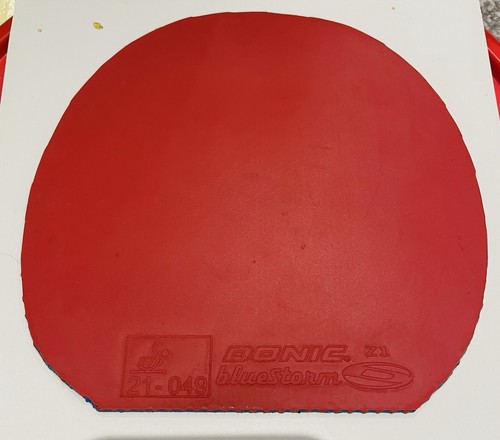 Donic bluestorm used rubber - bluestorm,