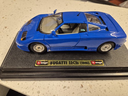 Burago bugatti eb110 24 - burago, 1:24