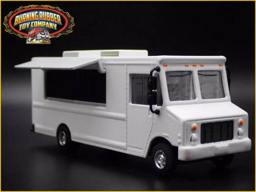 Delivery step van food truck - delivery,