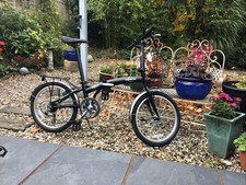 Ecosmo 20" Wheel 12kg Lightweight Alloy Folding City Bicycle - Black