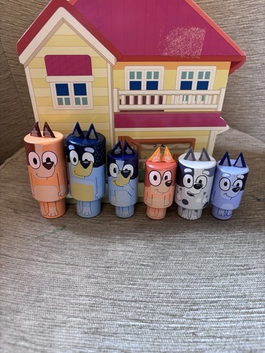 Wooden carry along bluey - along, house