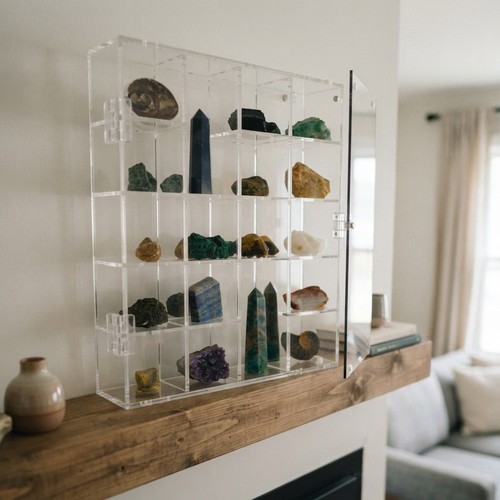 Acrylic display case room - case, 35-room