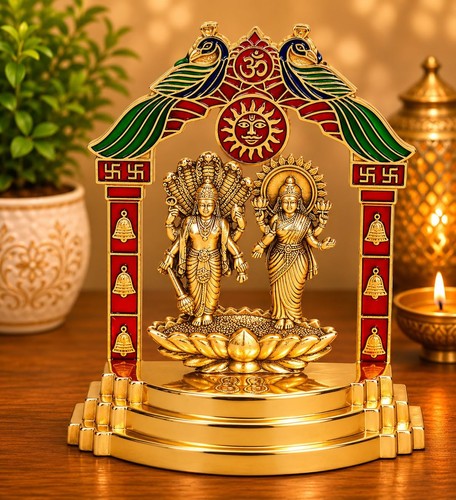 Metal lakshmi narayan - lakshmi,