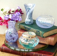 Caithness glass vase rose - caithness,