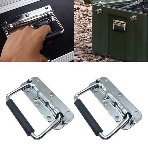 2pcs silver metal pull handles - silver,