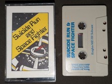 Suicide Run & Space Fighter Game For Sharp MZ-700 MZ700 Computer 