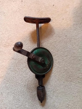 A Vintage Hand Drill Used and