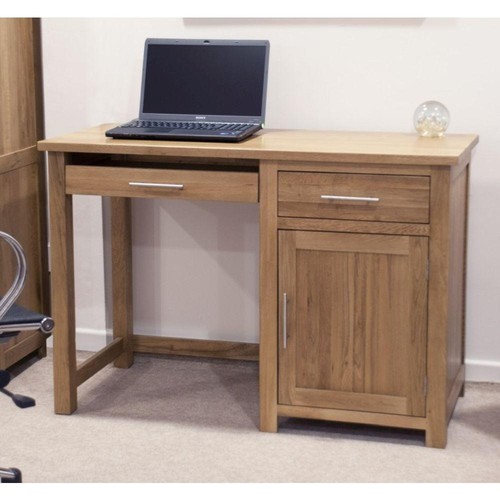 Solid oak small office - oak,