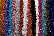 Tinsel Chunky 4M 13 FT Christmas Tree Decoration Garland Festive Xmas Colours
