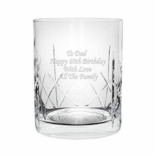 Personalised cut crystal - personalised,