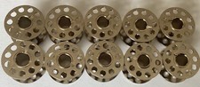 TOYOTA SEWING MACHINE METAL BOBBINS X 10 