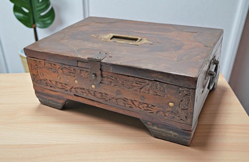 Antique wooden large storage - antique,