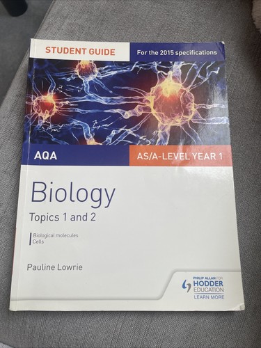 Aqa level year 1 - aqa, biology