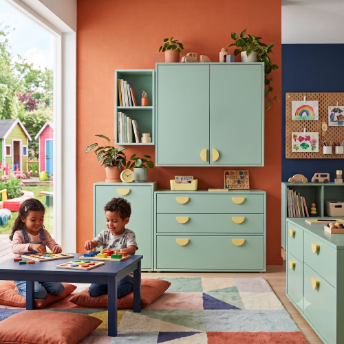 Ikea begripa yellow - yellow, half