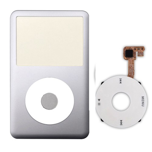 Silver face plate clickwheel - silver,