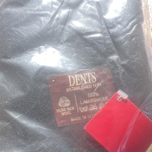 Dents men black scarf - dents,
