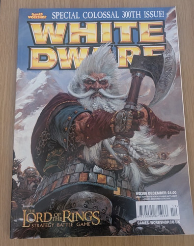 White dwarf magazine - white,