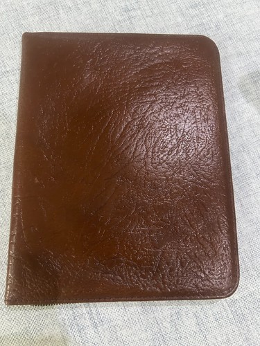 Vintage brown oak calf leather - vintage,