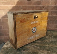 Old vintage sanoid wooden - old,