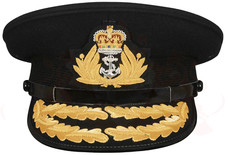 ROYAL NAVY ADMIRALS CAP, NAVAL