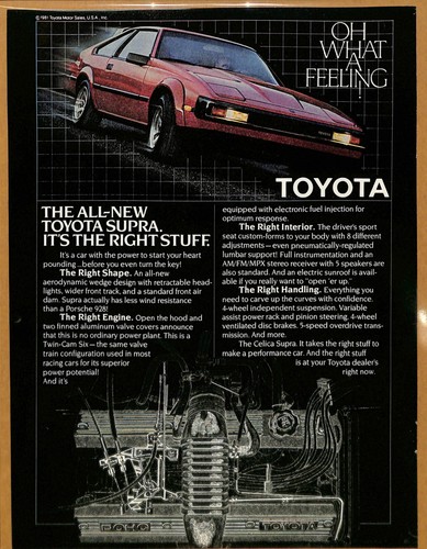 Toyota supra vintage - toyota,