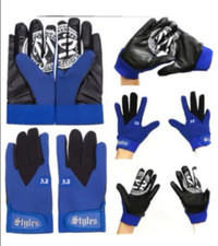 NEW AJ STYLES Replica Wrestling Authentic Gloves.Authentic Superstar Merchandise