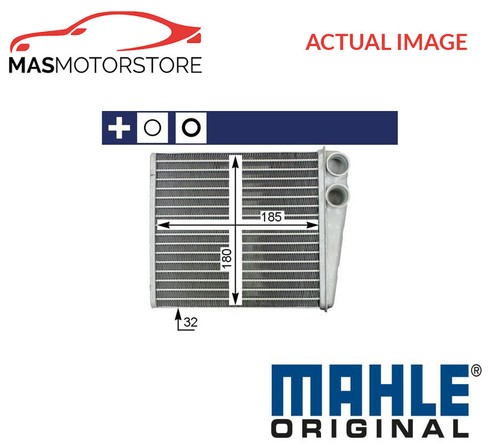 Heater radiator exchanger lhd - heater,