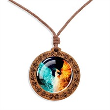 Boho Yin Yang Phoenix Fire &