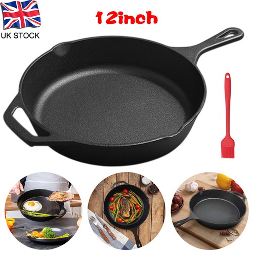 Inch cast iron frying pan - cast,