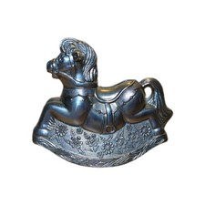 Vintage Metal Rocking Horse