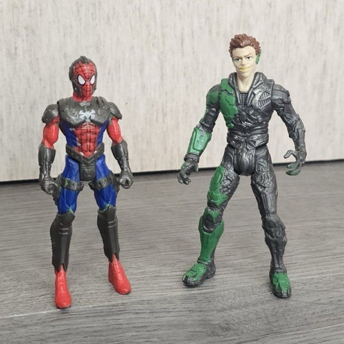 Spider man green lantern - &,