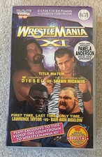 WWE WRESTLEMANIA 11 VHS
