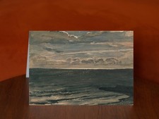 Moonlight over the Sea, Broadstairs - A5 Card