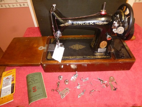Singer 99k hand crank - hand,