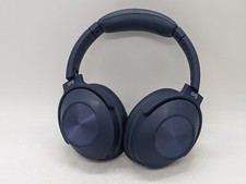 Goji GTCBTNC24 wireless headphones Bluetooth ANC noise-cancelling blue READ DESC