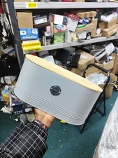 Typhoon Living Grey Bread Bin