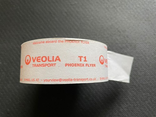 Veolia transport full - full, unused