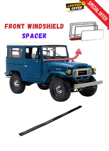 Front windshield spacer frame - front,