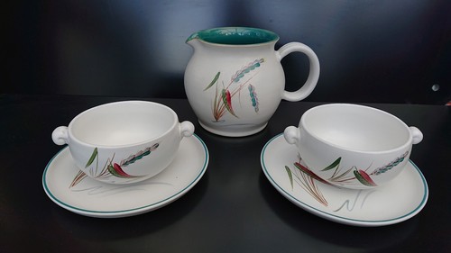Denby greenwheat set - denby, sale