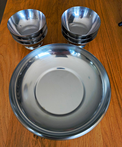 Set vintage stainless - of,