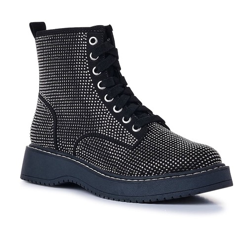 Steve madden black combat - steve,