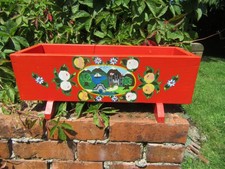 Vintage Wooden Plant Holder